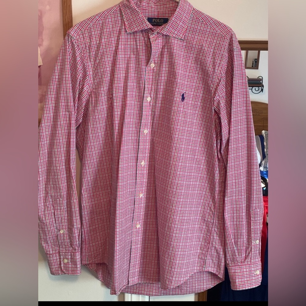 Ralph Lauren button up polo shirt